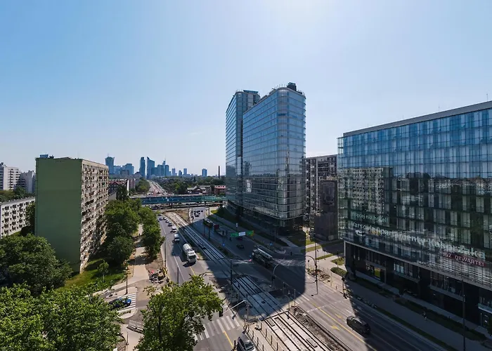 Bliska Wola Tower - Unique Apartments 4You - 18 Pietro Z Pieknym Widokiem Na Centrum Warszawy